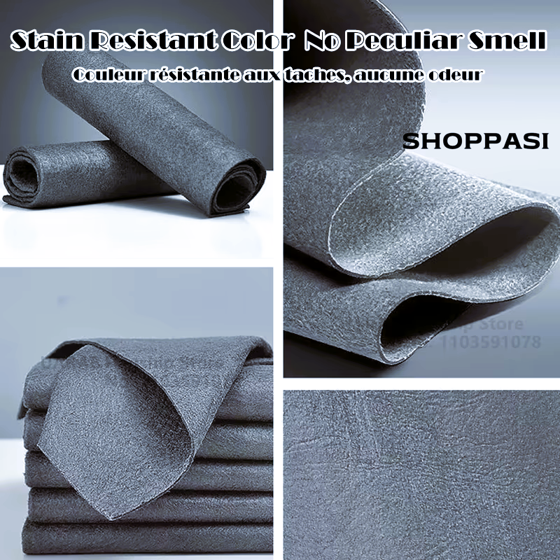 1-20PCS Magic Cleaning Cloths Reusable Microfiber Washing Rags Car Window Mirror Wipe Towels Rag Household Kitchen Clean Tools