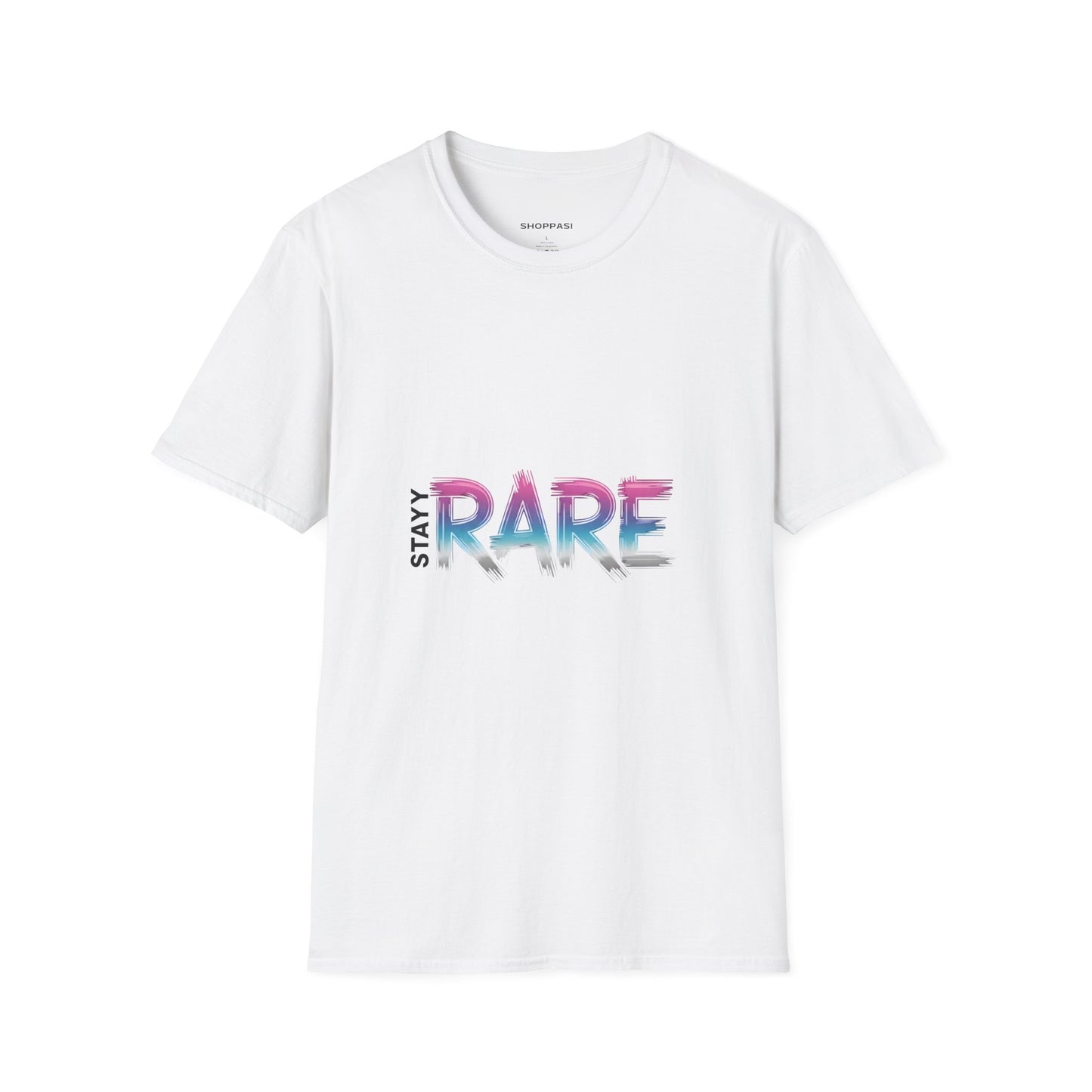 Stay Rare Unisex Softstyle T-Shirt - Trendy Graphic Tee for Unique Style
